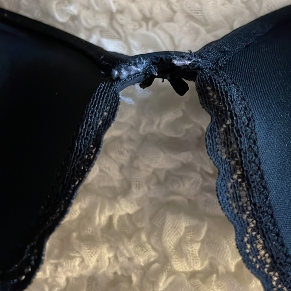 Aerie Black with Mini Lace Trim Bra - Picture 10 of 11